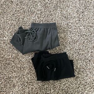 Comfortable Gray and Black Bottoms